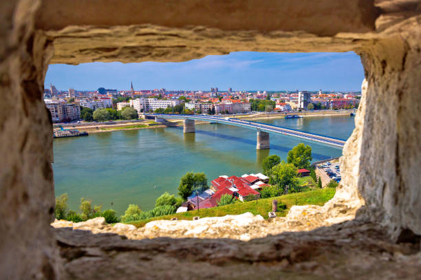 Srbský Novi Sad mimo Festival Exit 1