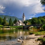 Oblast Bohinjského jezera ve Slovinsku 6