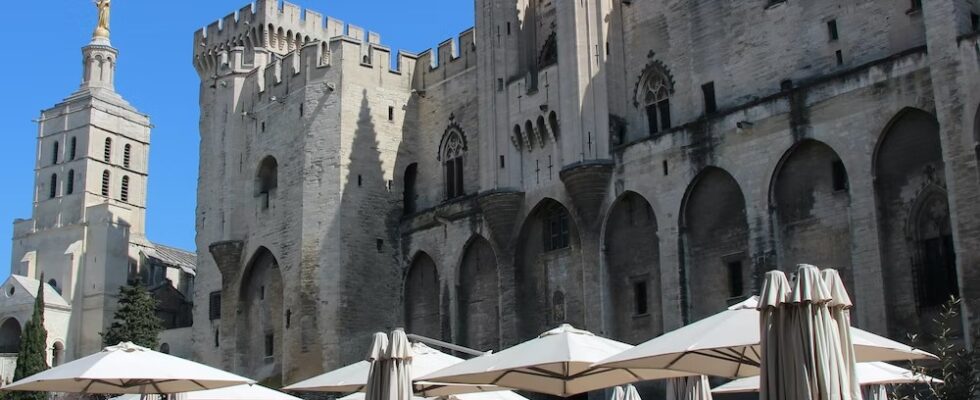 Největší gotický palác - Palais des Papes 1