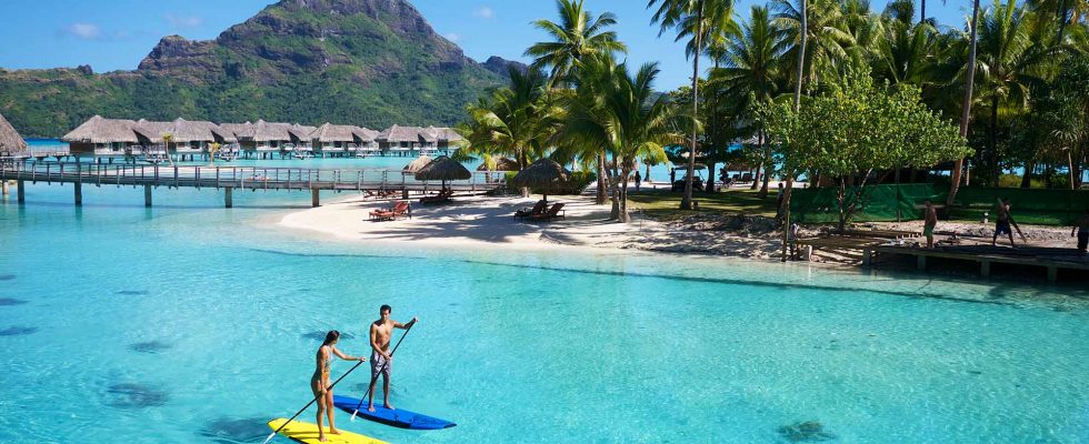 Pěší turistika na Bora Bora 1