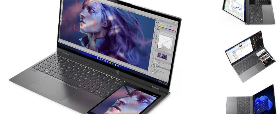 Lenovo nabízí nejnovější pracovní notebook s praktickým sekundárním dotykovým displejem 1