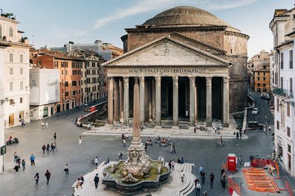 Návštěva římského Pantheonu 2