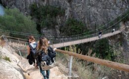 Z Valencie: Chulilla, kaňon Turia, visuté mosty 3